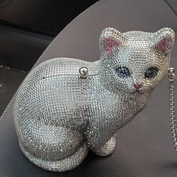 Judith leiber "Cat Marie " Crystal Clutch - Picture 3 of 3